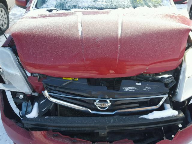 3N1AB6AP3AL670629 - 2010 NISSAN SENTRA 2.0 RED photo 7