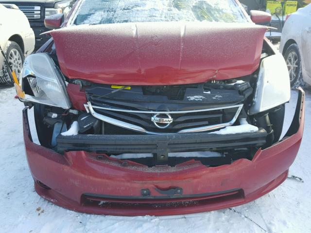 3N1AB6AP3AL670629 - 2010 NISSAN SENTRA 2.0 RED photo 9