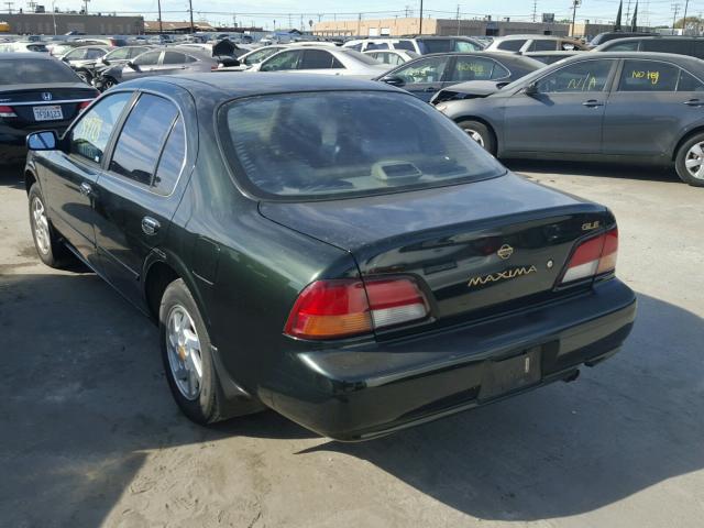 JN1CA21D2WT605493 - 1998 NISSAN MAXIMA GLE GREEN photo 3