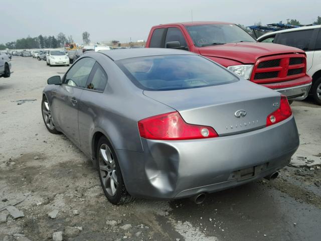 JNKCV54E93M222064 - 2003 INFINITI G35 GRAY photo 3