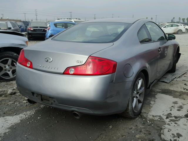 JNKCV54E93M222064 - 2003 INFINITI G35 GRAY photo 4