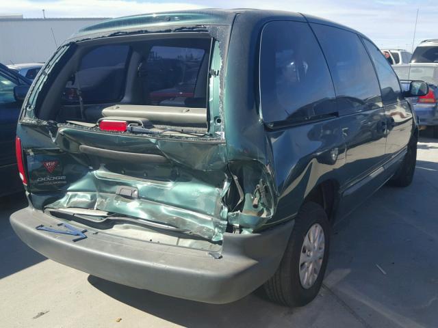 2B4FP253XTR659361 - 1996 DODGE CARAVAN GREEN photo 4