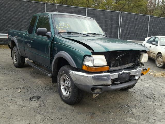 1FTZR15X3YTB25402 - 2000 FORD RANGER SUP GREEN photo 1