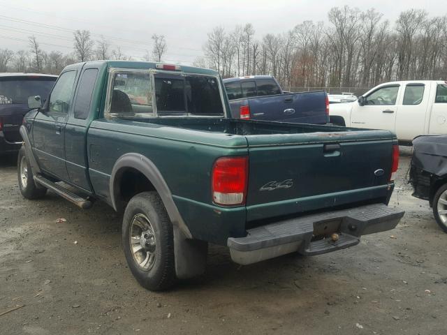 1FTZR15X3YTB25402 - 2000 FORD RANGER SUP GREEN photo 3