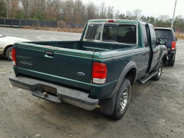 1FTZR15X3YTB25402 - 2000 FORD RANGER SUP GREEN photo 4