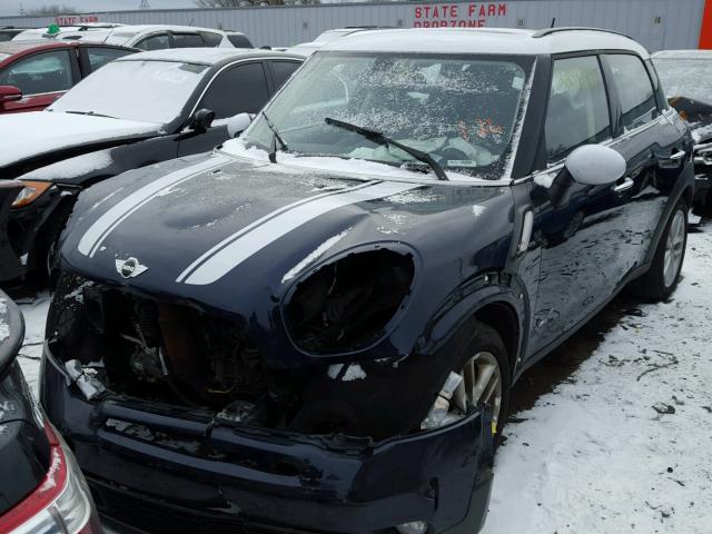 WMWZC5C55DWL64496 - 2013 MINI COOPER S C BLUE photo 2