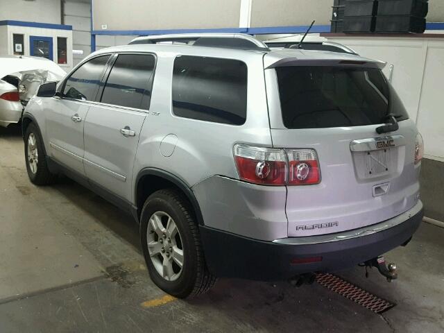 1GKEV23D79J102523 - 2009 GMC ACADIA SLT ვერცხლისფერი ფოტო 3