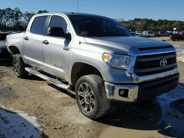 5TFDW5F15FX470098 - 2015 TOYOTA TUNDRA CRE GRAY photo 1