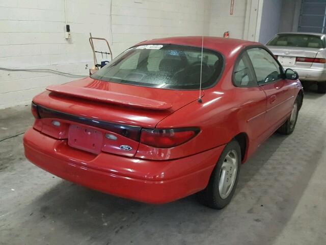 3FAKP1138YR163080 - 2000 FORD ESCORT ZX2 RED photo 4