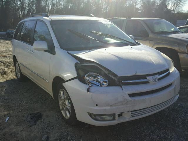 5TDZA22CX5S328098 - 2005 TOYOTA SIENNA XLE WHITE photo 1