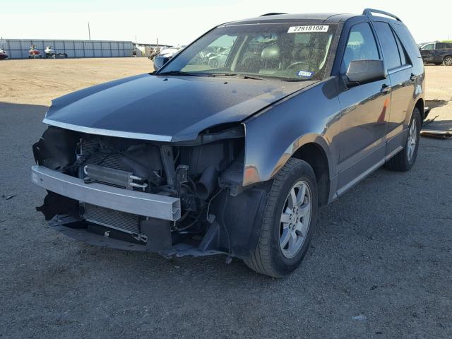 1GYEE637080125766 - 2008 CADILLAC SRX GRAY photo 2