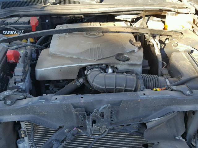 1GYEE637080125766 - 2008 CADILLAC SRX GRAY photo 7