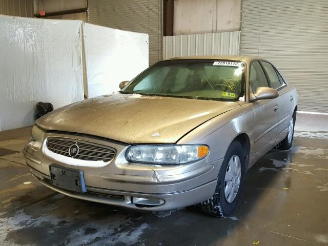 2G4WB52K721207990 - 2002 BUICK REGAL LS TAN photo 2