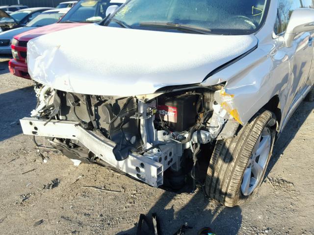 2T2BK1BAXFC284360 - 2015 LEXUS RX 350 SILVER photo 9