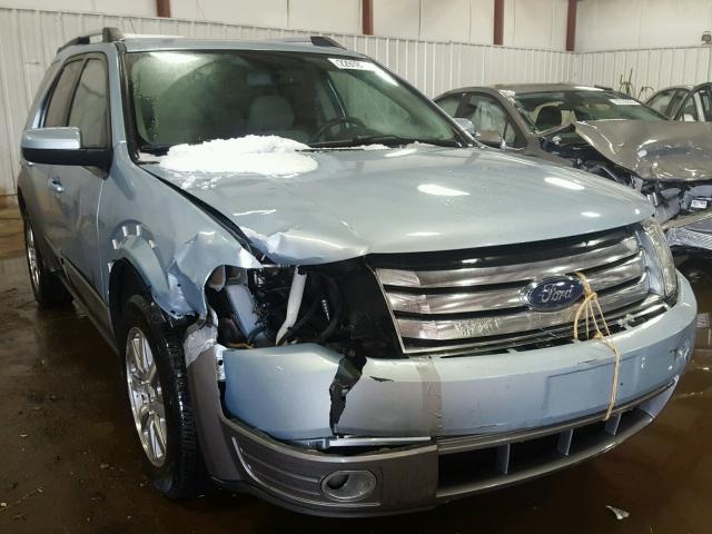 1FMDK02W39GA05657 - 2009 FORD TAURUS X S BLUE photo 1