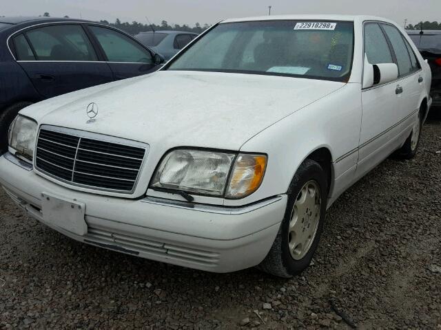 WDBGB34E7SA205584 - 1995 MERCEDES-BENZ S 350D WHITE photo 2