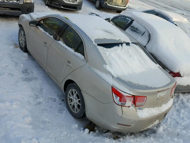 1G11A5SA9DF317274 - 2013 CHEVROLET MALIBU LS 金色 照片 3
