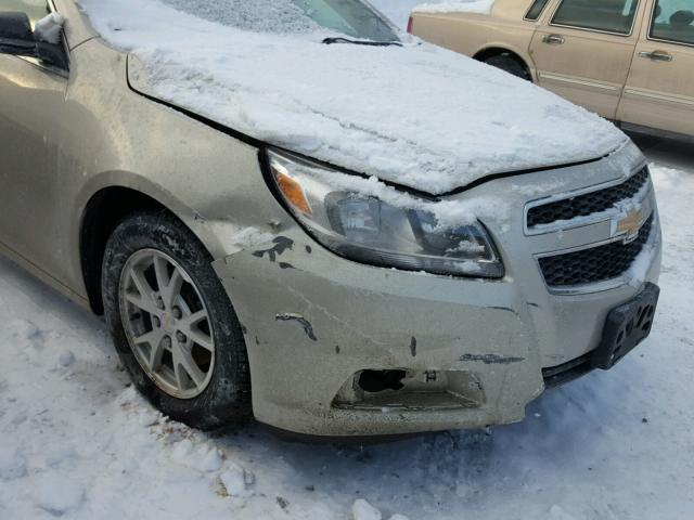 1G11A5SA9DF317274 - 2013 CHEVROLET MALIBU LS 金色 照片 9