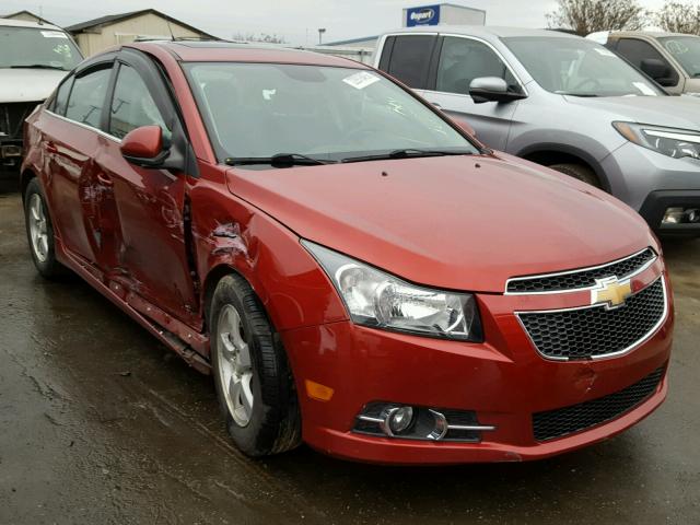 1G1PC5SB4D7134985 - 2013 CHEVROLET CRUZE LT RED photo 1