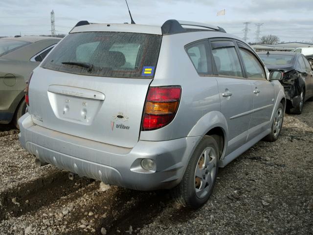 5Y2SL658X6Z414599 - 2006 PONTIAC VIBE SILVER photo 4