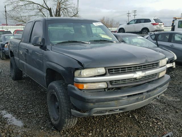 2GCEK19T5X1151546 - 1999 CHEVROLET SILVERADO BLACK photo 1