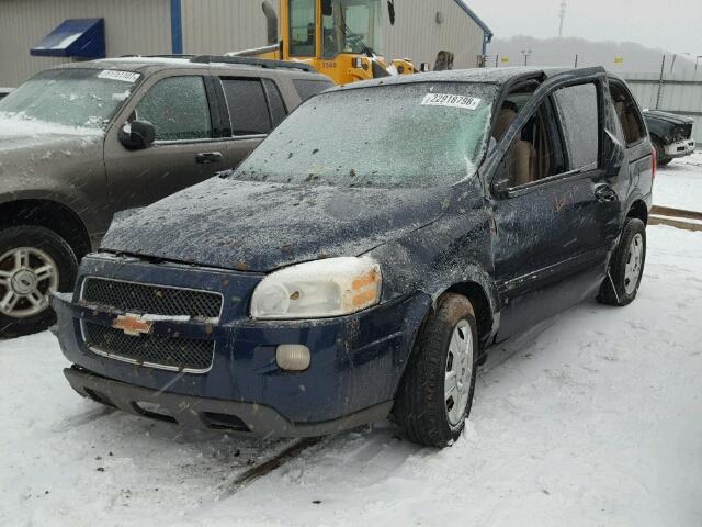 1GNDU23W37D176147 - 2007 CHEVROLET UPLANDER L BLUE photo 2