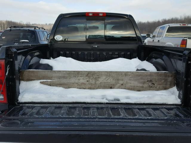 1D7HA16D35J502041 - 2005 DODGE RAM 1500 S BLACK photo 6