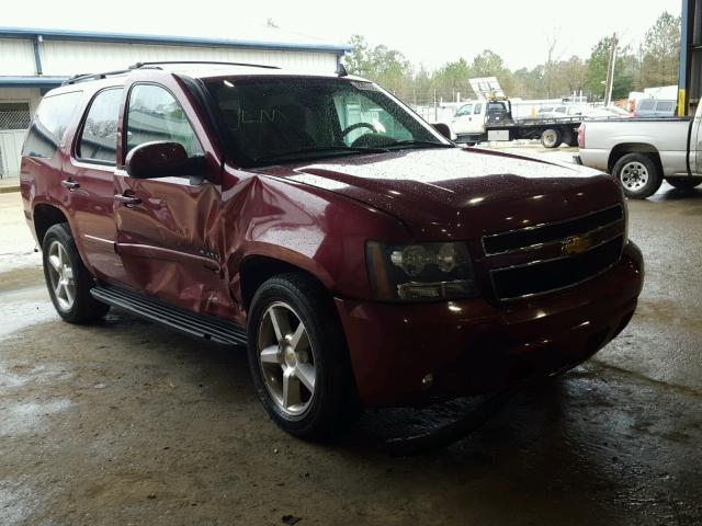 1GNFC13J07R112662 - 2007 CHEVROLET TAHOE C150 RED photo 1