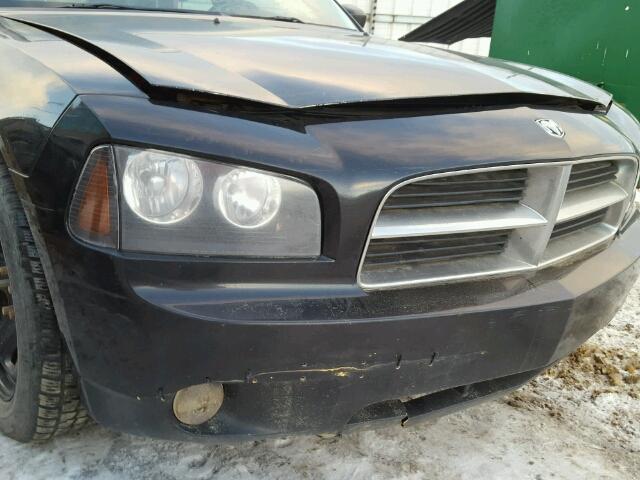 2B3KK33V99H576837 - 2009 DODGE CHARGER SX BLACK photo 9