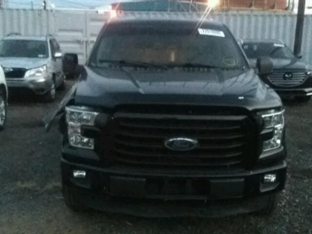 1FTEW1EP8FFB21820 - 2015 FORD F150 SUPER BLACK photo 9