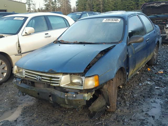 JT2EL46B3M0133198 - 1991 TOYOTA TERCEL STD BLUE photo 2