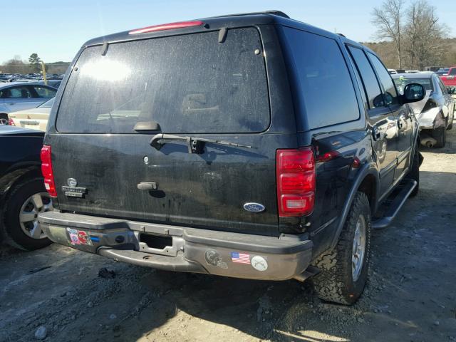 1FMRU15W52LA47150 - 2002 FORD EXPEDITION BLACK photo 4