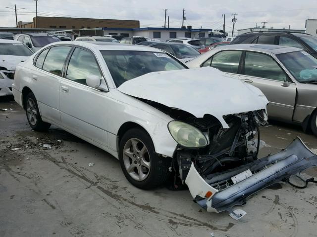 JT8BD69S610123886 - 2001 LEXUS GS 300 WHITE photo 1