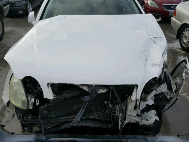 JT8BD69S610123886 - 2001 LEXUS GS 300 WHITE photo 7