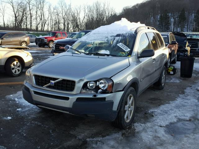 YV1CZ592851153225 - 2005 VOLVO XC90 SILVER photo 2