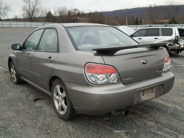 JF1GD67666G517275 - 2006 SUBARU IMPREZA 2. GRAY photo 3