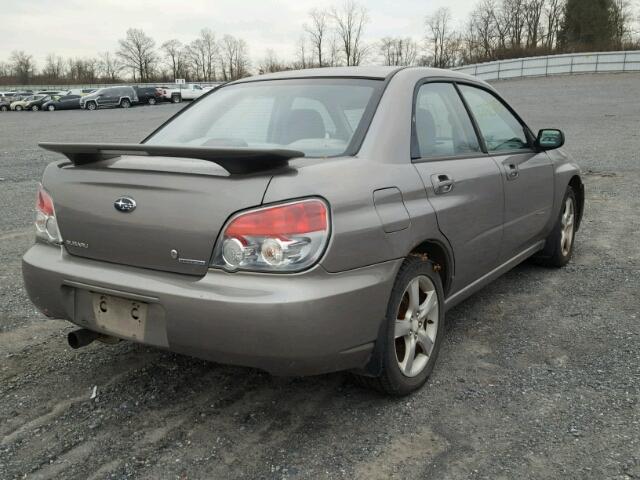 JF1GD67666G517275 - 2006 SUBARU IMPREZA 2. GRAY photo 4