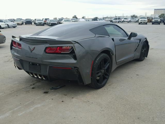 1G1YM2D70F5124932 - 2015 CHEVROLET CORVETTE S GRAY photo 4