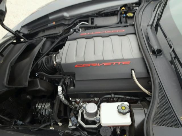 1G1YM2D70F5124932 - 2015 CHEVROLET CORVETTE S GRAY photo 7