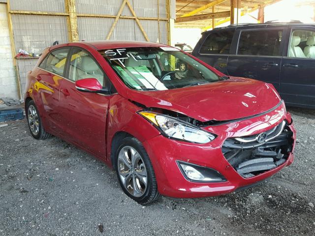 KMHD35LH1EU194069 - 2014 HYUNDAI ELANTRA GT RED photo 1