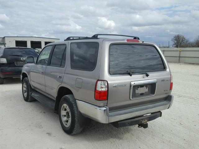 JT3HN86R220361598 - 2002 TOYOTA 4RUNNER SR GOLD photo 3