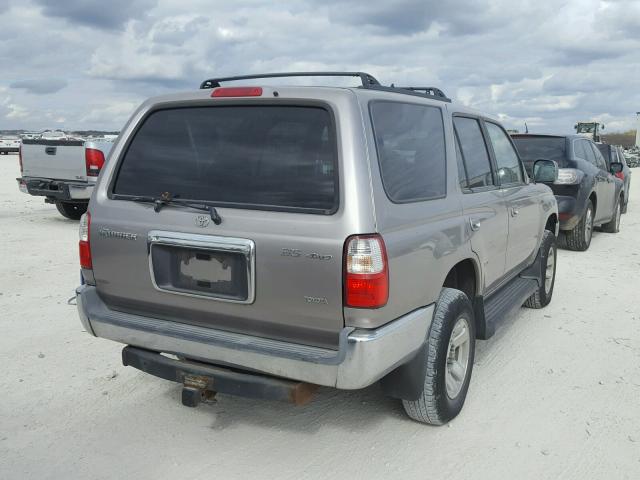 JT3HN86R220361598 - 2002 TOYOTA 4RUNNER SR GOLD photo 4