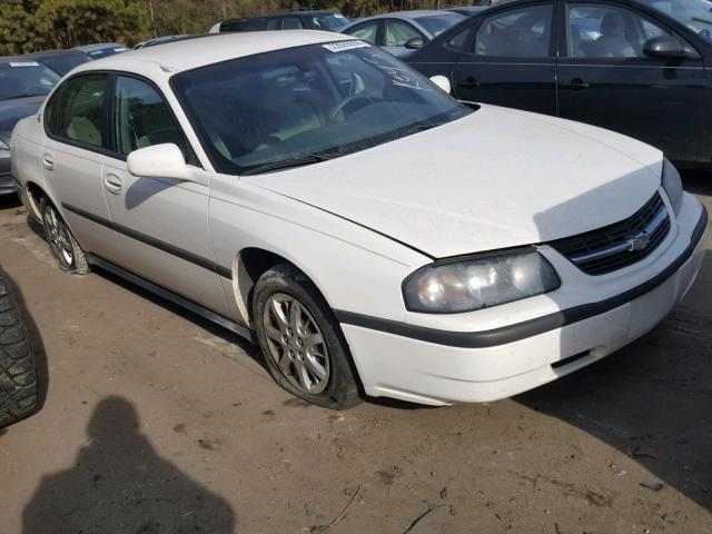 2G1WF52EX59295693 - 2005 CHEVROLET IMPALA WHITE photo 1