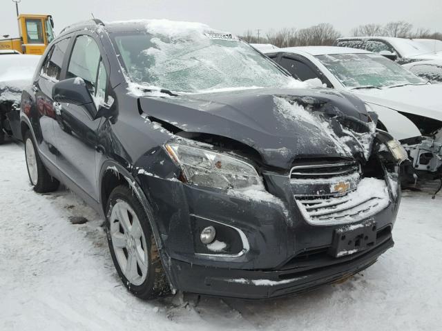 3GNCJRSB5GL188130 - 2016 CHEVROLET TRAX LTZ GRAY photo 1