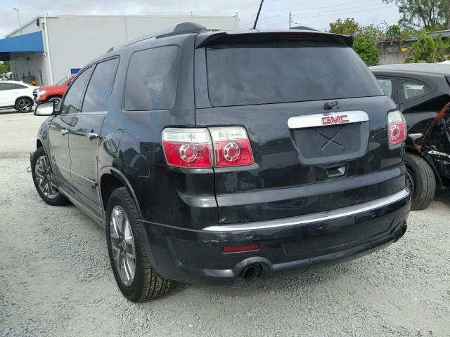 1GKKRTED6BJ386243 - 2011 GMC ACADIA DEN BLACK photo 3