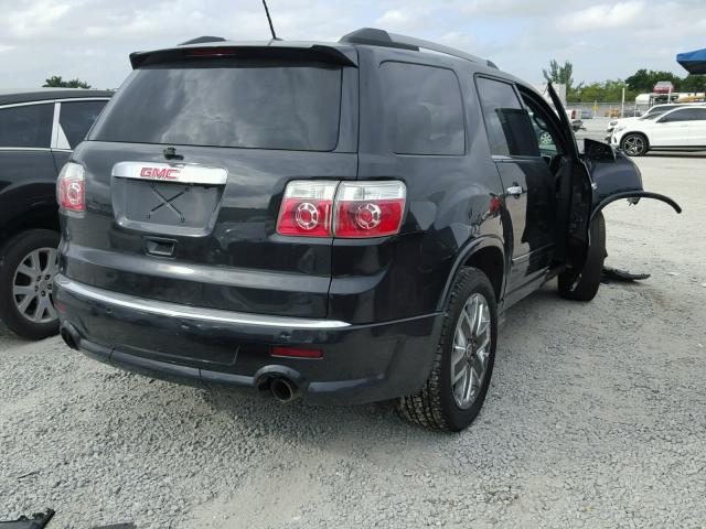 1GKKRTED6BJ386243 - 2011 GMC ACADIA DEN BLACK photo 4