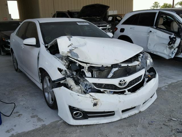 4T1BF1FK5CU523271 - 2012 TOYOTA CAMRY BASE WHITE photo 1