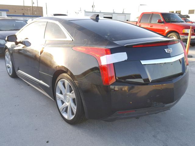 1G6RL1E41GU133825 - 2016 CADILLAC ELR BLACK photo 3