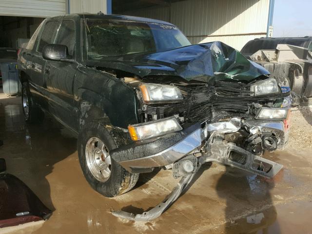 3GNEC13T63G232702 - 2003 CHEVROLET AVALANCHE GREEN photo 1