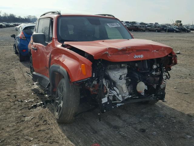 ZACCJABT0FPB55936 - 2015 JEEP RENEGADE L ORANGE photo 1